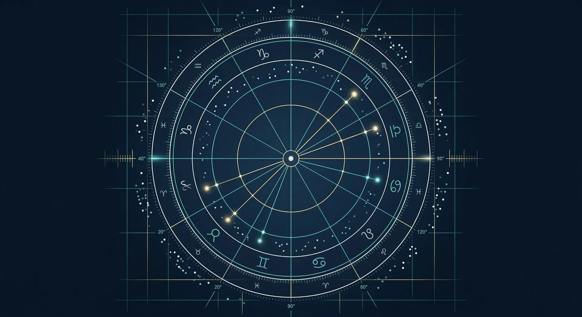 Data visualization showing AI astrology accuracy metrics